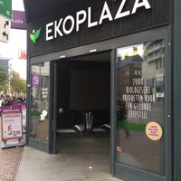 Entrance  at EkoPlaza - Stationsweg in The Hague