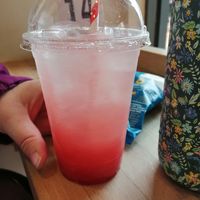 Strawberry leomande at Second Cup in Birmingham