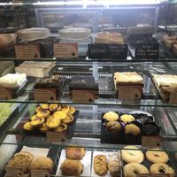 Vegan cakes at Second Cup in Birmingham