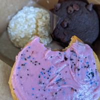 Sugar cookie, lemon cookie & a brownie muffin at The Green Spork in Richmond Hill