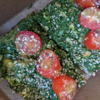 Artichoke Toast at The Green Spork in Richmond Hill