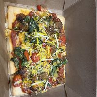 Flatbread, YUM!  at The Green Spork in Richmond Hill