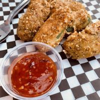 Jalapeño poppers at The Vegan Pantry in Barrie