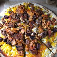 Texas hold em pizza! at The Gentle Crumb + Eco Refillery in Barrie