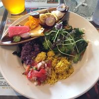 Jungle breakfast  at Pele's Kitchen in Pahoa