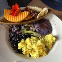 Vegan Jungle Breakfastt  at Pele's Kitchen in Pahoa