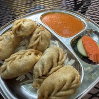 Fried momos  at Sherpa House in Golden