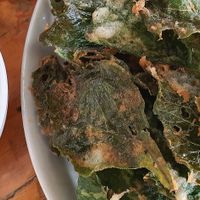 Crispy kangkong at Sentro Botanikos Eco-Farm in Cavite