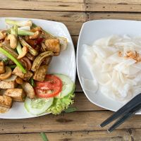   at Lin's Thai Vegetarian Kitchen in Koh Phangan