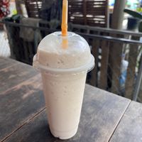 Coconut Shake  at Lin's Thai Vegetarian Kitchen in Koh Phangan