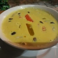 Panang curry at Lin's Thai Vegetarian Kitchen in Koh Phangan