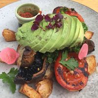 Vegan breakfast! at Manna Lane in Mooroolbark