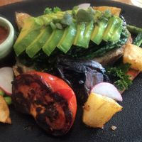 Small Vegan breakfast YUM!  at Manna Lane in Mooroolbark