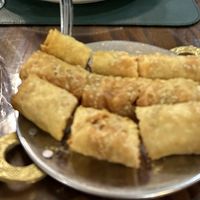Vegetable spring rolls   at The Host in Tashkent