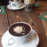 The best hot chocolate in the world! at Gabo Kitchen in Diyarbakir