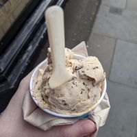 Hazelnut stracciatella at Udderlicious in London