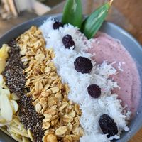 Cool blue -smoothiebowl at Taste El Nido in El Nido