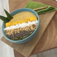 Antioxidant Orange smoothie bowl!   at Taste El Nido in El Nido