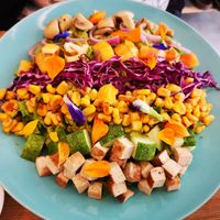 Chick'un Cobb Salad at Taste El Nido in El Nido