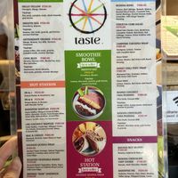 Menu may  at Taste El Nido in El Nido
