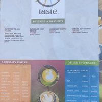 Just an example of their menu at Taste El Nido in El Nido