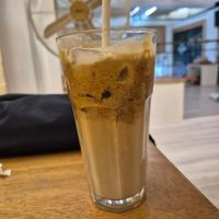 Soy iced latte at Taste El Nido in El Nido