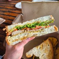 Ham sandwich to go at Taste El Nido in El Nido