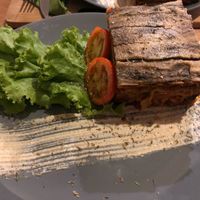 Eggplant lasagna at Taste El Nido in El Nido