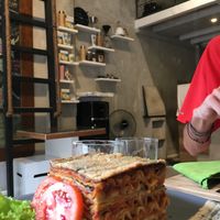 Eggplant lasagna  at Taste El Nido in El Nido