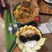 Overnight oats and mac n cheese  at Taste El Nido in El Nido