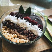 detoxify indigo bowl - insanely yummy at Taste El Nido in El Nido