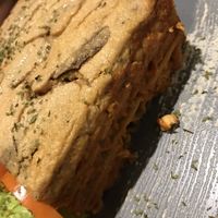 Close up of eggplant lasagne :) at Taste El Nido in El Nido