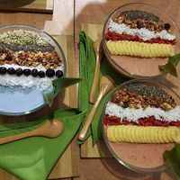 Limited menu but has ample servings. It's on a little pricy side because each bowl or plate can be good for sharing already. We had lasagna, macncheese, buddha bowl and smoothies. at Taste El Nido in El Nido