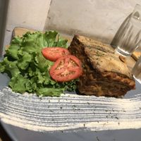 Eggplant Lasagna. Incredible delicious, be sure to get in the restaurant early as they sell out quickly! at Taste El Nido in El Nido