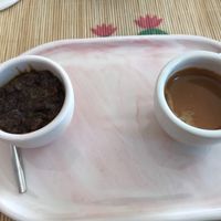 Creme brullé de cenoura ?  at Surya Cafe in Portimao