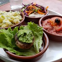 Tapas at Biofoodies Cafe in Toulouse