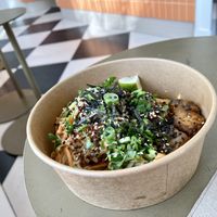 Almond Rice Noodle #Veganuary at Kokomo - Vine St in Vancouver