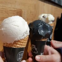 Nice sitting area too at La Muu in Tallinn