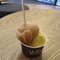 Apple and mango sorbet at La Muu in Tallinn