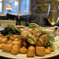 Curried Wellington  #Veganuary at The Castle in Castleton