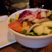 Salad at The Castle in Castleton