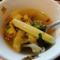 Bamboo shoot soup at Shū Shí NánHái 舒食男孩 in Chishang