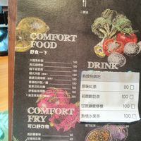 Menu as of Jan 2020 at Shū Shí NánHái 舒食男孩 in Chishang