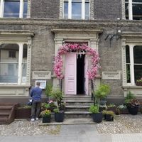 Outside at Erpingham House in Norwich