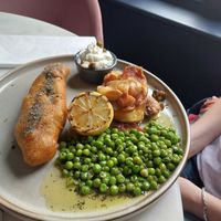 FSH and Smashed Potatoes at Erpingham House in Norwich