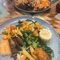 Buffet at Veggie Castle - Yen Ninh in Hanoi