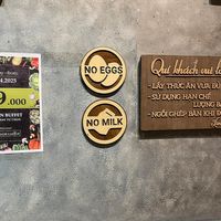 They make it clear its 100% vegan at Veggie Castle - Yen Ninh in Hanoi