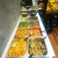 The Buffet :) great selection! at Veggie Castle - Yen Ninh in Hanoi