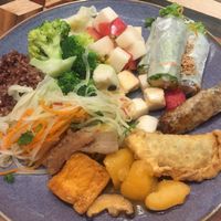 deliciousness !  at Veggie Castle - Yen Ninh in Hanoi