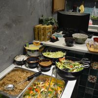buffet at Veggie Castle - Yen Ninh in Hanoi